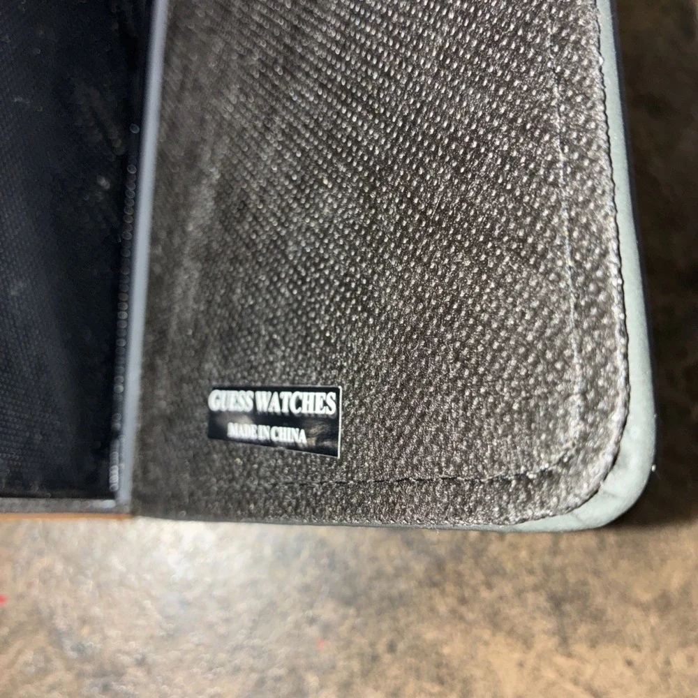 Guess Watches Photo Album Leather Bound Ne In Plastic